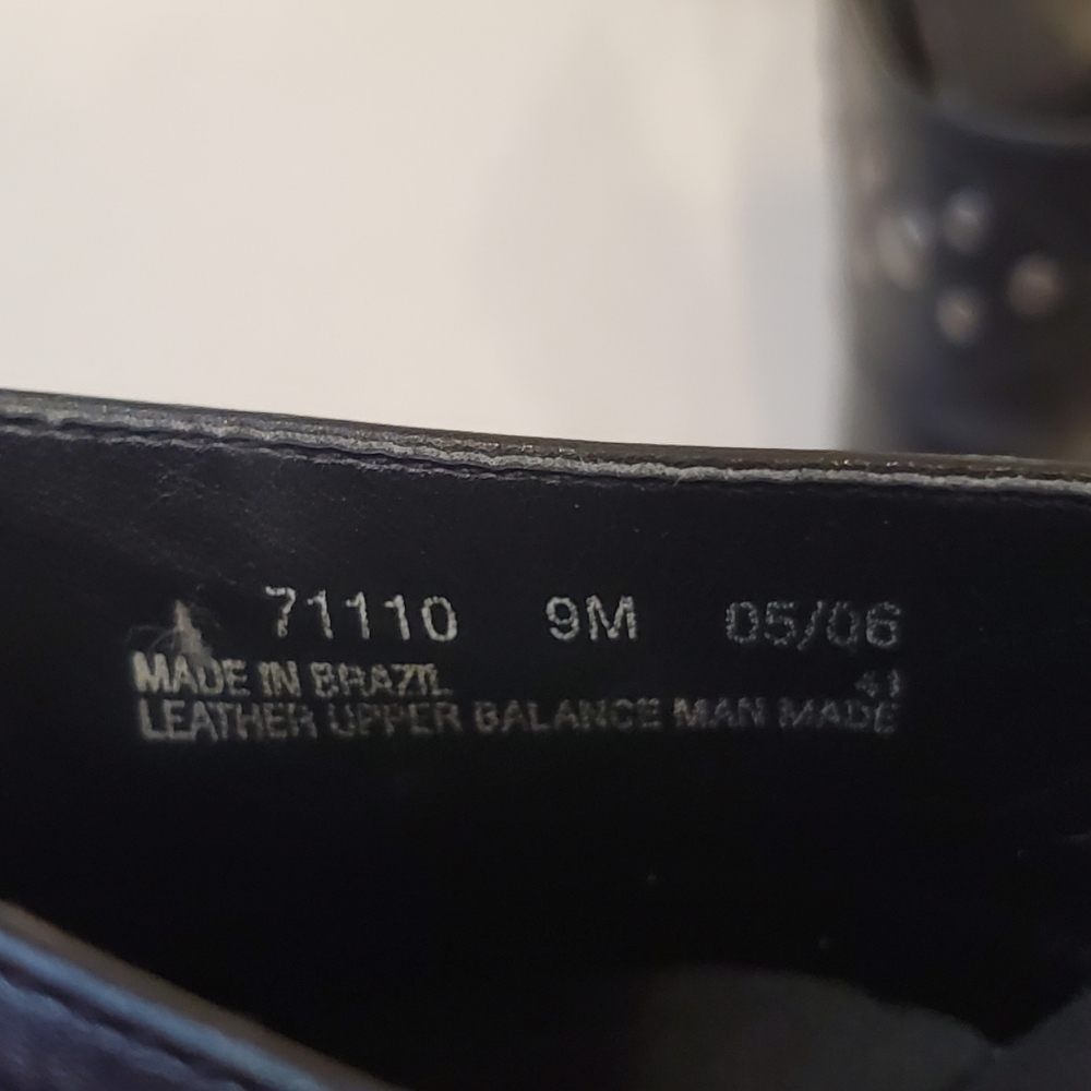 Clark Vintage Wonen's Black Slip-On Shoes Sz 9 - Picture 13 of 13